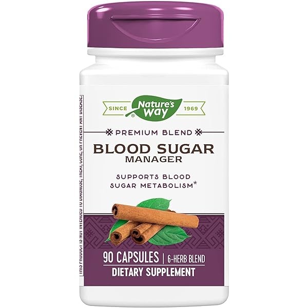 Nature's Way Blood Sugar Підтримка рівня цукру в крові 90 caps, 90 шт