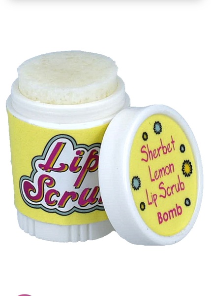 Bomb Cosmetics Sherbet Lemon Lip Scrub Скраб для губ Лимон & Масло Ши 4.5 g, 4.5 g