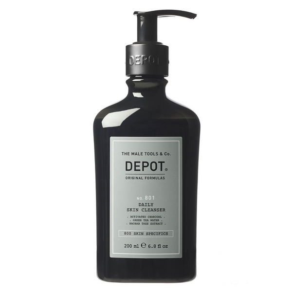 DEPOT 801 Daily Skin Cleanser Очищуючий гель для обличчя та шиї 200 ml, 200 ml