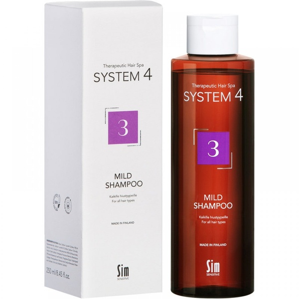 Sim Sensitive System 4 №3 Mild Shampoo Шампунь для всіх типів волосся 250 ml