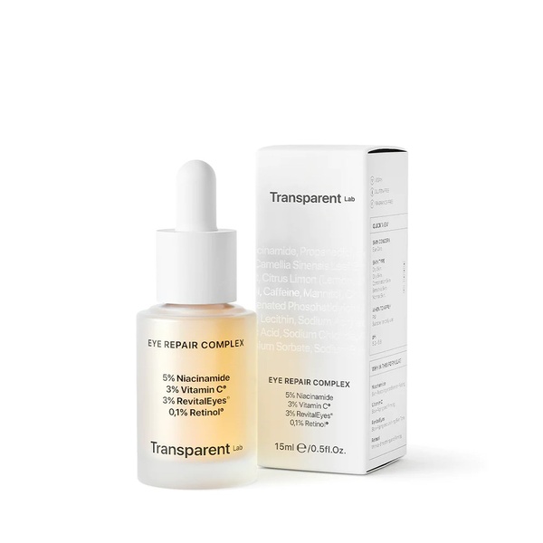 Transparent Lab Eye Repair Complex Нічна сироватка для контуру очей 15 ml, 15 ml