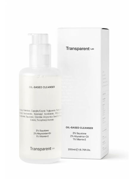 Transparent Lab Oil-Based Cleanser Засіб для зняття макіяжу на масляній основі 200 ml, 200 ml