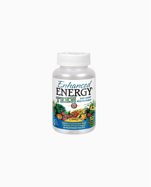 KAL Enhanced Energy Teen Multivitamin Мультивітаміни для підлітків, 60 шт