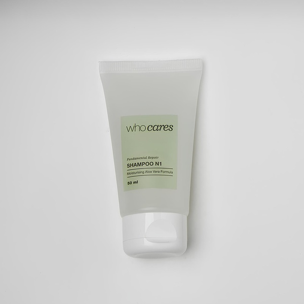 Who Cares Shampoo №1 Fundamental Repair Шампунь живильний 50 ml