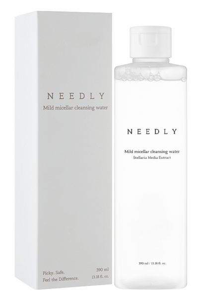 Needly Mild Micellar Cleansing Water М'яка міцелярна вода для очищення шкіри 390 ml, 390 ml