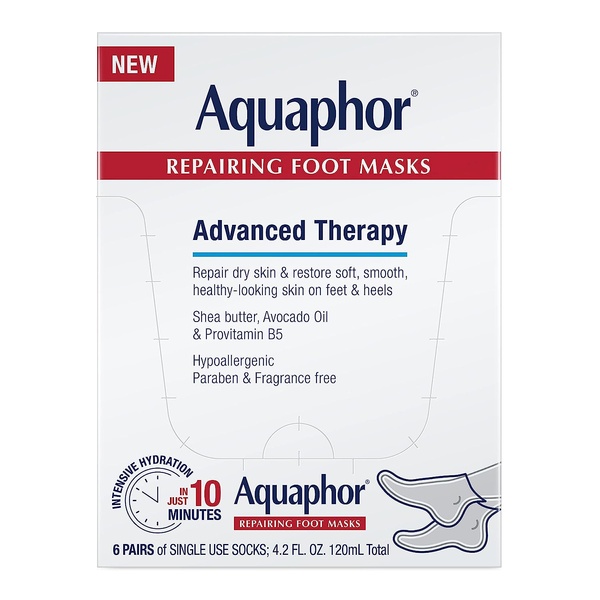 Aquaphor Advanced Therapy Repairing Foot Mask 1 пара, 1 пара