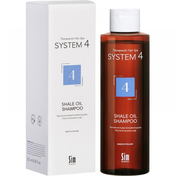 Sim Sensitive System 4 №4 Shale Oil Shampoo Шампунь для жирного волосся та шкіри голови 250 ml