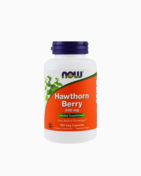 Now Foods Hawthorn Berry Ягоди глоду 540 mg, 100 шт