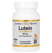 California Gold Nutrition Lutein with Zeaxanthin Лютеїн із зеаксантином 20 mg 60 Capsule