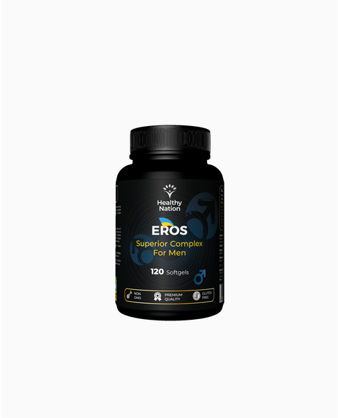 Healthy Nation Комплекс вітамінів для чоловіків EROS Superior Complex For Men / 120 Softgels, 120 шт