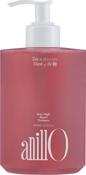 ANILLO Rosy Night Repair Shampoo Відновлюючий шампунь для волосся 450 ml, 450 ml