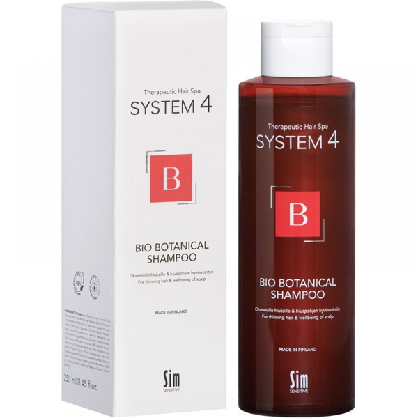 Sim Sensitive System 4 Bio Botanical Shampoo Біо-ботанічний шампунь від випадіння волосся 250 ml