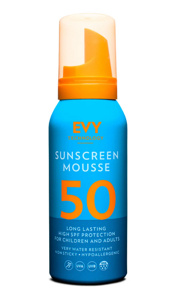 EVY Technology Sunscreen mousse SPF 50 Сонцезахисний мус 100 ml, 100 ml