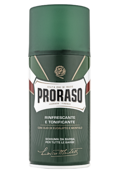 Proraso Shaving Foam Eucalyptus Oil and Menthol Піна для гоління з екстрактом евкаліпту 300 ml