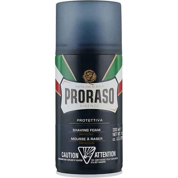 Proraso Shaving Foam Protective Піна для гоління з екстрактом алое і вітаміном Е 300 ml, 300 ml