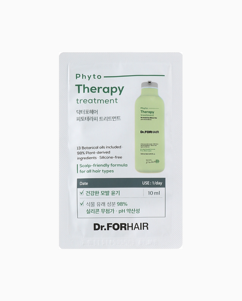 Dr.ForHair Phyto Therapy Treatment Фітотерапевтична маска-кондиціонер для волосся 10 ml, 10 ml