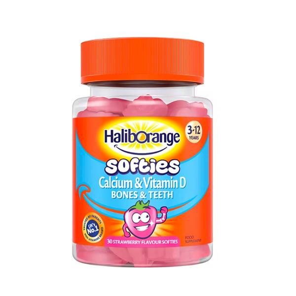 HalibOrang Calcium & D3 Кальцій з вітаміном Д3 30 Softies, 30 шт