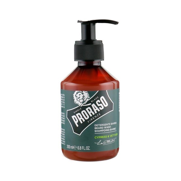 Proraso Beard Shampoo Cypress & Vetyver Шампунь для бороди 200 ml, 200 ml