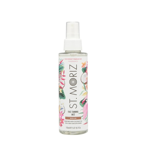 St.Moriz Radiant Glow Face Mist Coconut Paradise Автобронзат-спрей для обличчя 150 ml, 150 ml