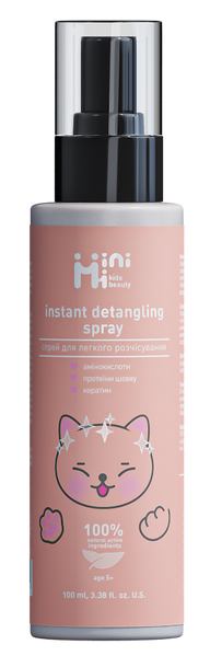 MiniMi Спрей для легкого розчісування волосся Instant Detangling Spray 100 ml, 100 ml