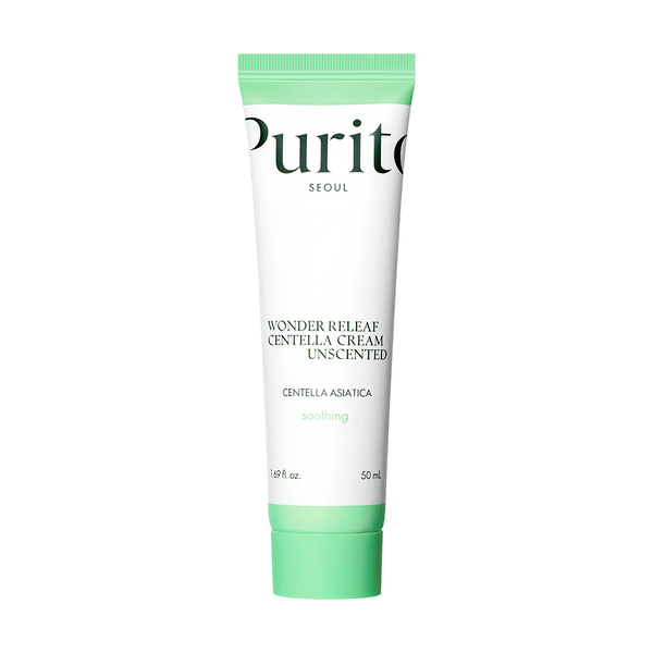 Purito Seoul Wonder Releaf Centella Cream Unscented Крем відновлювальний з центеллою без олій 50 ml, 50 ml