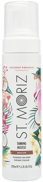 St.Moriz Pro Medium Coconut Paradise Автобронзат-мус 200 ml, 200 ml