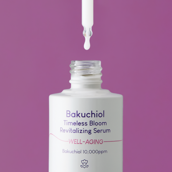 Purito Bakuchiol Timeless Bloom Revitalizing Serum Антивікова сироватка з бакучіолом 30 ml, 30 ml