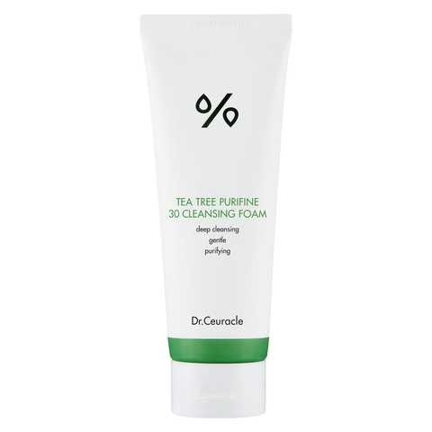 Dr.Ceuracle Tea Tree Purifine 30 Cleansing Foam Гель-пінка для вмивання з чайним деревом 150 ml, 150 ml