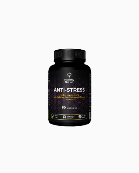 Healthy Nation АНТИ-СТРЕС/ANTI-STRESS 60 Capsules, 60 шт