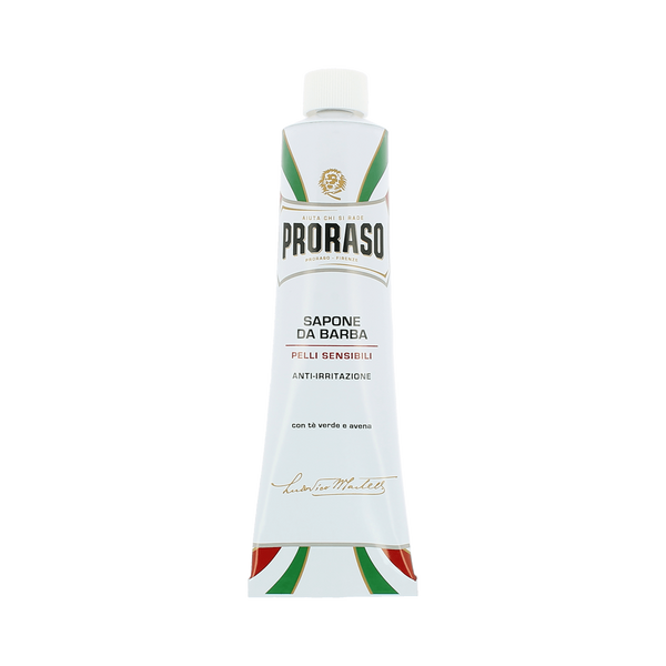 Proraso Shaving Cream Tube Sensitive Green Tea Крем для гоління для чутливої шкіри 150 ml, 150 ml