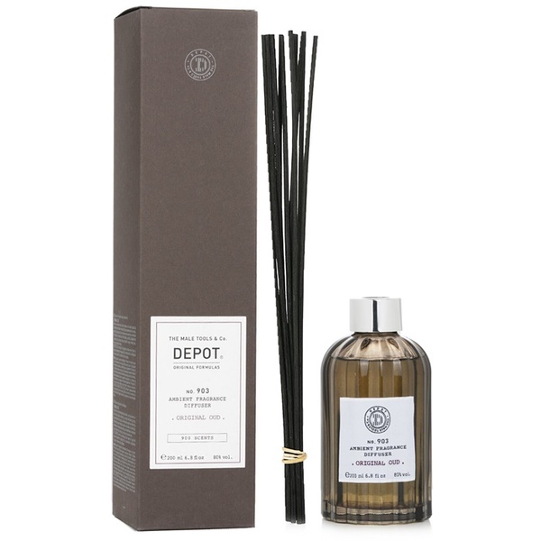 DEPOT 903 Ambient Fragrance Diffuser ORIGINAL OUD Аромадифузор "Оригінальний Уд" 200 ml, 200 ml