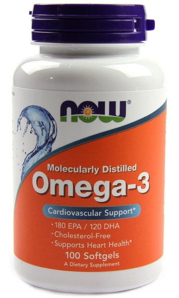 Now Foods Molecularly Distilled Omega-3 Риб'ячий жир