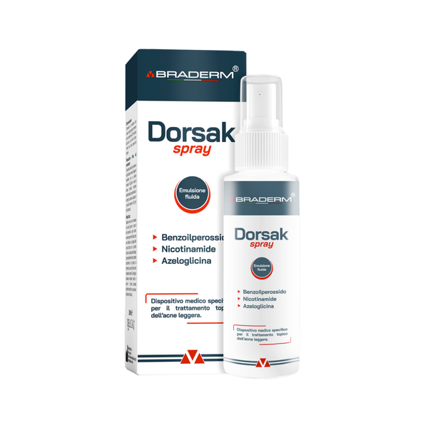 BRADERM Dorsak Spray Активний протизапальний спрей для тіла 100 ml, 100 ml