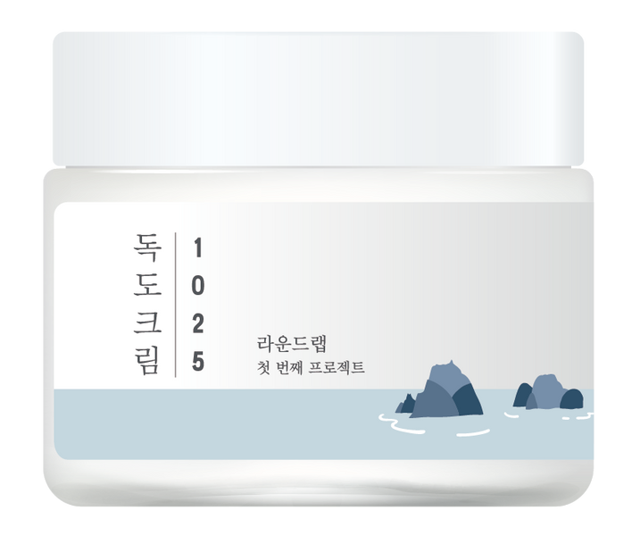 ROUND LAB 1025 Dokdo Cream Зволожуючий крем з морською водою 80 ml, 80 ml