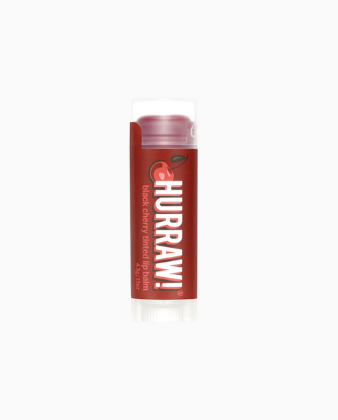 Hurraw! Black Cherry Tinted Lip Balm Бальзам для губ "Вишня", 4.8 g