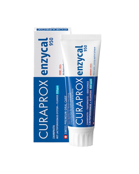 Curaprox Toothpaste Enzycal 950 Зубна паста ферментна, 75 ml