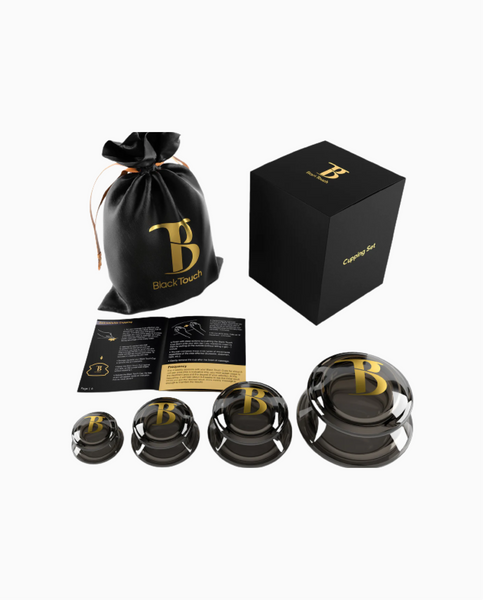 BlackTouch 4 Cups Антицелюлітні Вакуумні баночки для тіла, 4 шт., 4 шт