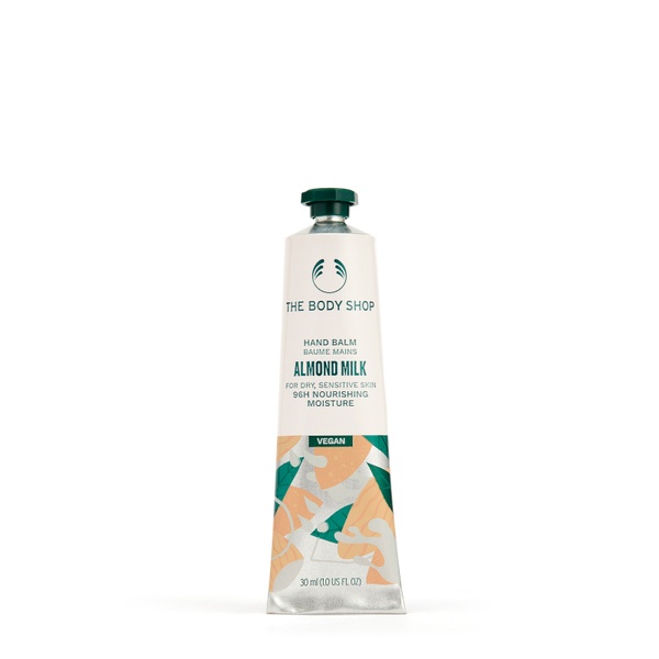 The Body Shop Almond Milk Hand Balm Крем-бальзам для рук Мигдальне молочко 30 ml, 30 ml