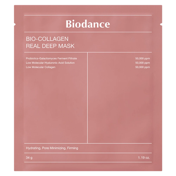 Biodance Bio-Collagen Real Deep Mask Нічна гідрогелева маска з колагеном 34 g, 1 шт