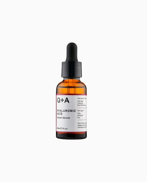 Q+A Hyaluronic Acid Facial Serum Сироватка для обличчя з гіалуроновою кислотою, 30 ml