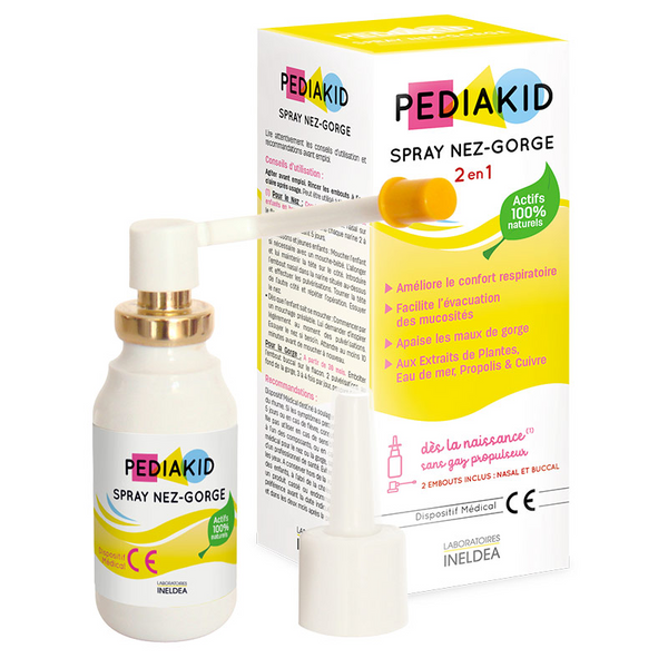 Pediakid Spray Nez-Gorge Спрей ніс-горло 20 ml, 20 ml