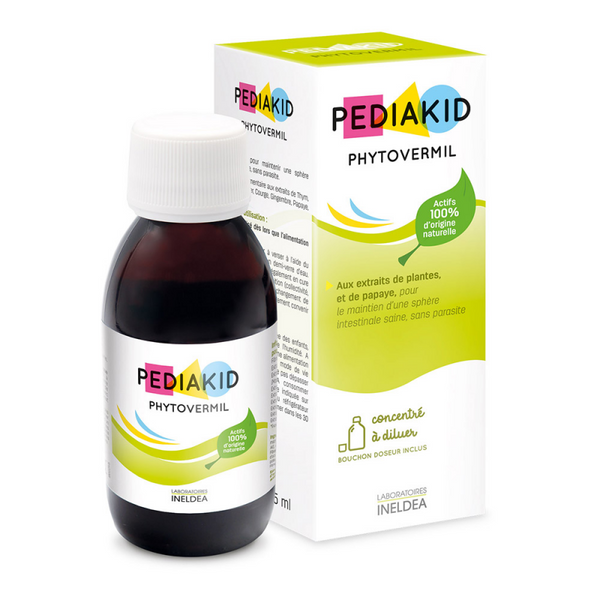 Pediakid Phytovermil Sirop Сироп проти паразитів - натуральний протиглистовий комплекс 125 ml, 125 ml