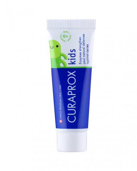 Curaprox Kids Mint Toothpaste Зубна паста дитяча зі смаком солодкої м'яти 1450 ppm F 10 ml