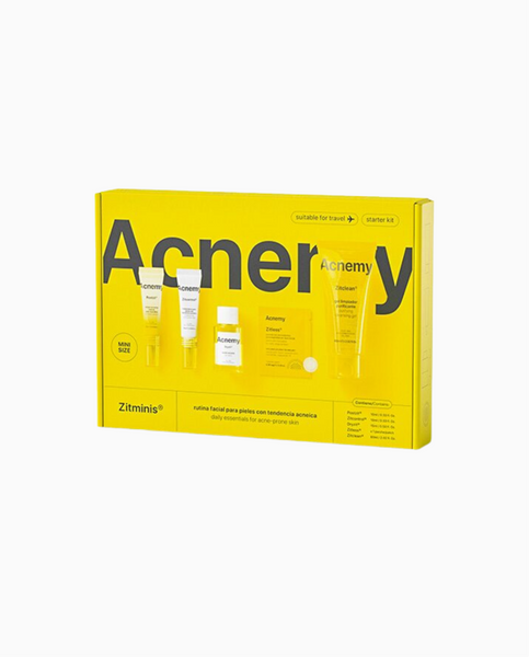 Acnemy Zitminis Набір проти акне з 5 позицій, 60 ml + 10 ml + 10 ml + 15 ml + 1шт