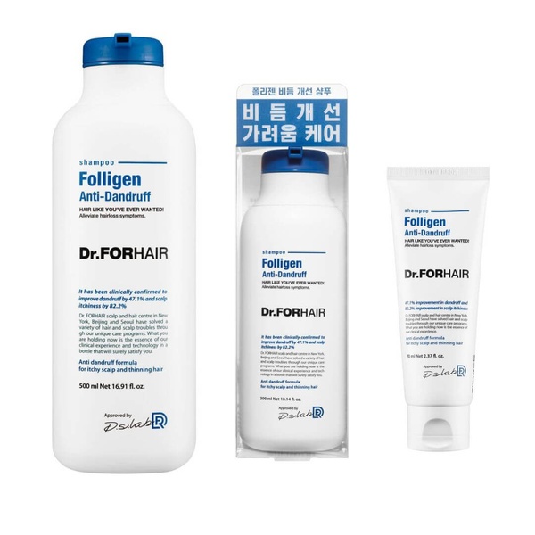 Dr.ForHair Folligen Anti-Dandruff Shampoo Шампунь проти лупи для ослабленого волосся 70 ml