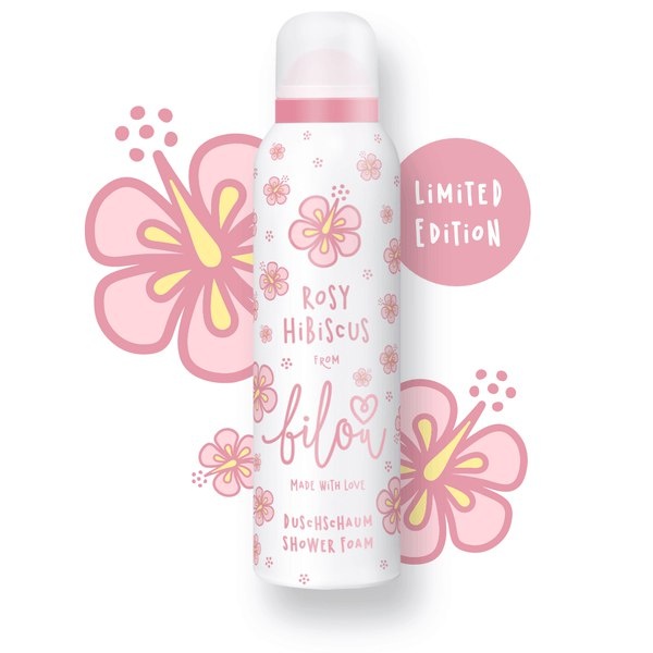 Bilou Rosy Hibiscus Пінка для душу "Рожевий гібіскус", 200 ml