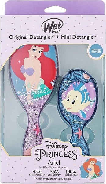 Wet Brush Disney Princess Ariel Set 1St Набір щіток для волосся, 2 шт