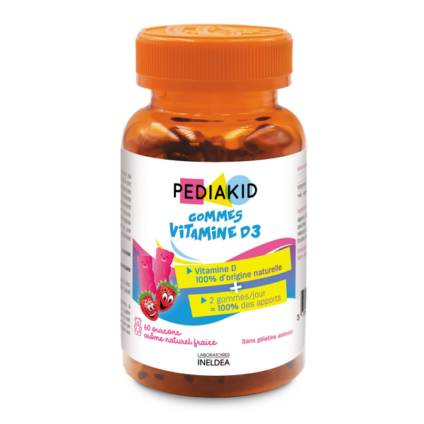 Pediakid Gummies Vitamin D3 Ведмежуйки вітамін Д 60 шт, 60 шт