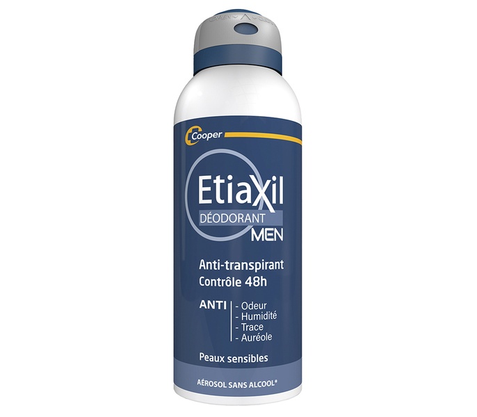 Etiaxil Deodorant Men Anti-Transpirant Controle 48H Aerosol Чоловічий дезодорант аерозольний, 150 ml