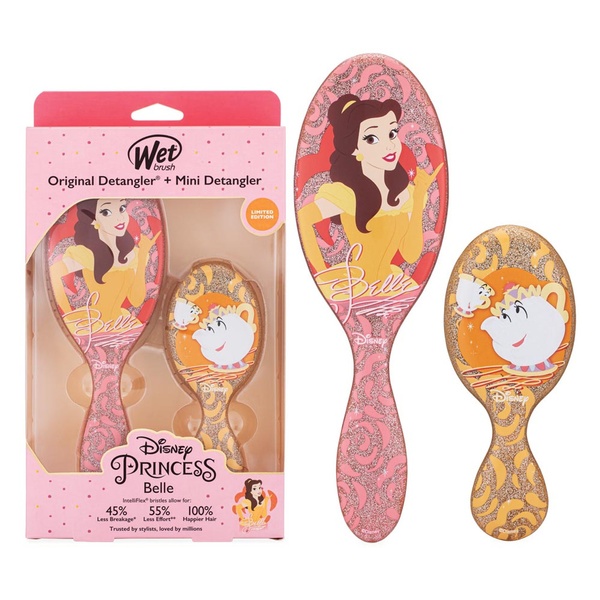 Wet Brush Disney Princess Belle Set 1St Набір щіток для волосся, 2 шт